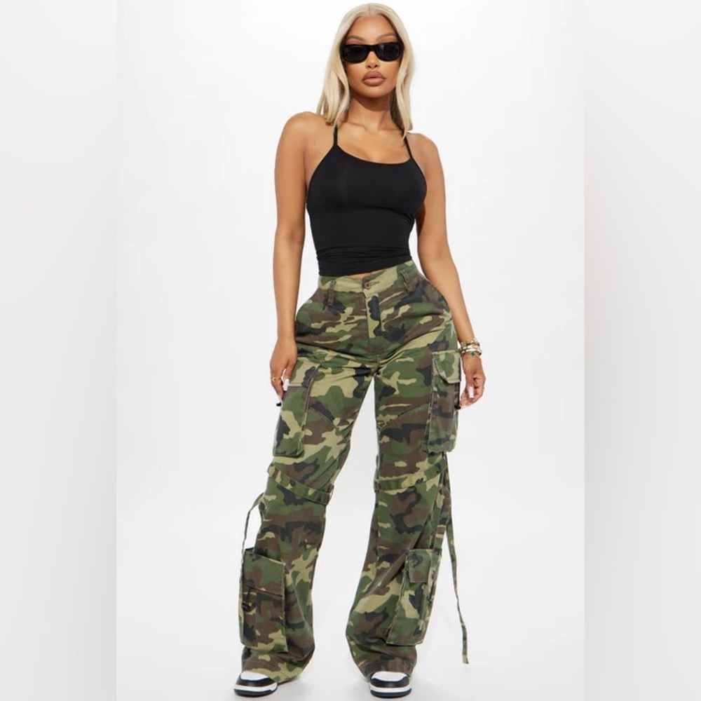 Level You Up Camo Cargo Pant